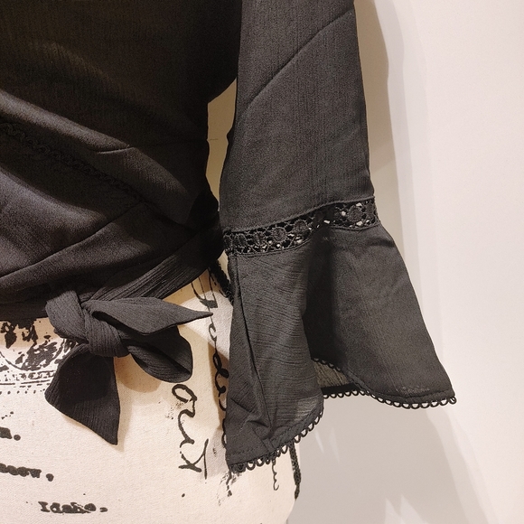 Wrap top crop top - Picture 2 of 6